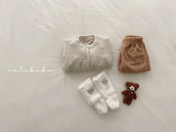 Valu Bebe - Korean Baby Fashion - #babyoninstagram - Winter Emboss Pants (Baby) - 9