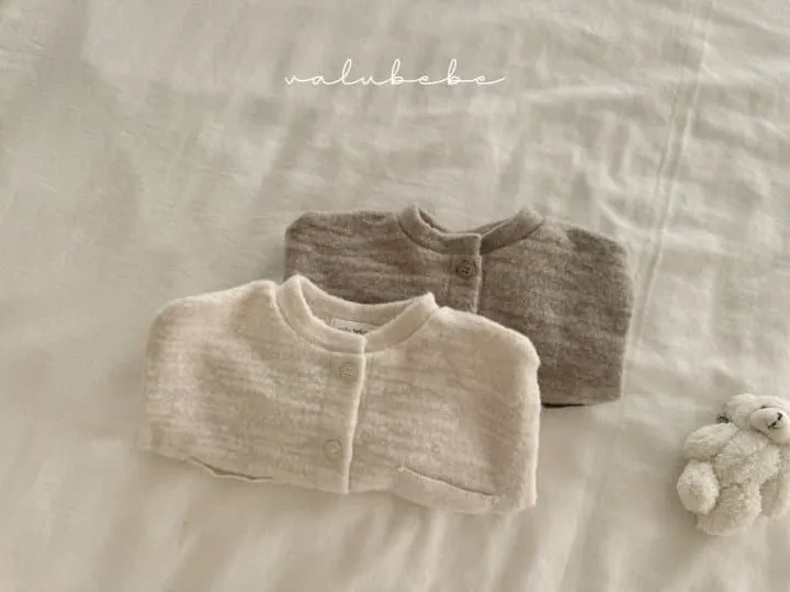 Valu Bebe - Korean Baby Fashion - #babyootd - Butter Fleeced Cardigan (Baby)