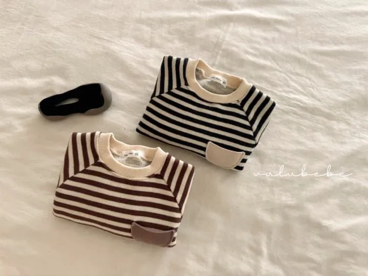 Valu Bebe - Korean Baby Fashion - #babyootd - Tiramisu Fleeced Sweatshirt (Baby) - 10