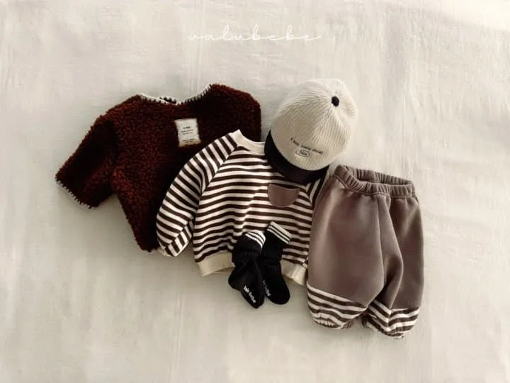 Valu Bebe - Korean Baby Fashion - #babyootd - Tiramisu Jogger Pants (Baby) - 8