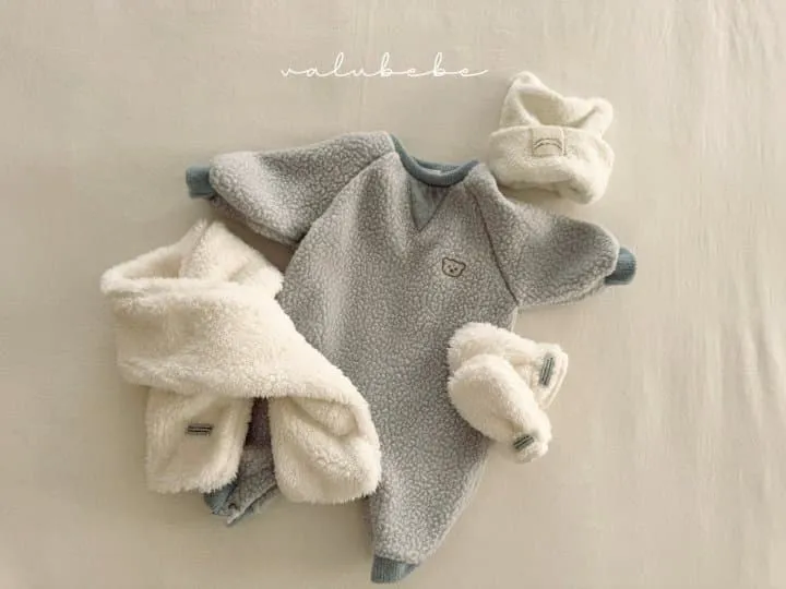 Valu Bebe - Korean Baby Fashion - #babyoutfit - Mini Bear Dumble Suit - 7