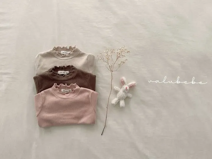 Valu Bebe - Korean Baby Fashion - #babyoutfit - Flattering Half-neck Tee (Baby) - 11