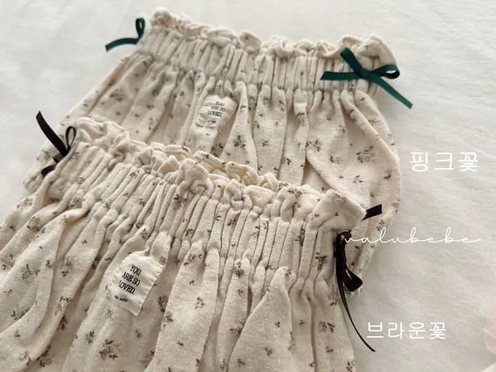 Valu Bebe - Korean Baby Fashion - #babyoutfit - Nelly Flower Frill Bloomer - 7