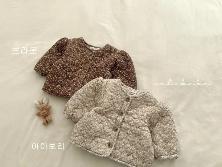 Valu Bebe - Korean Baby Fashion - #babyootd - Flower Heart Padding (Baby) - 4