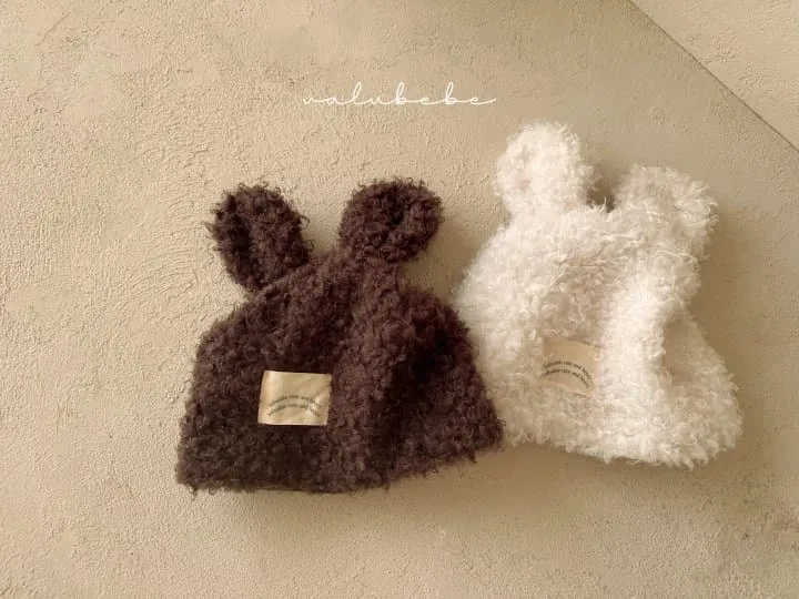 Valu Bebe - Korean Baby Fashion - #babyoutfit - Boucle Bear Beanie 2