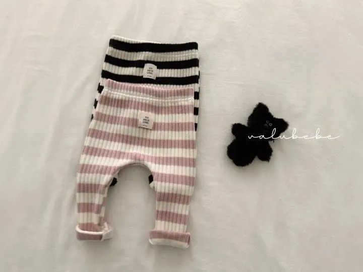 Valu Bebe - Korean Baby Fashion - #babywear - Stripe Leggings 2 (Baby) - 11