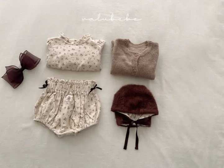 Valu Bebe - Korean Baby Fashion - #onlinebabyshop - Nelly Flower Frill Bloomer - 11