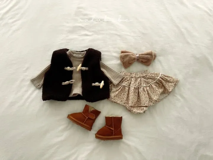 Valu Bebe - Korean Baby Fashion - #onlinebabyshop - Flower Skirt Bloomer - 3