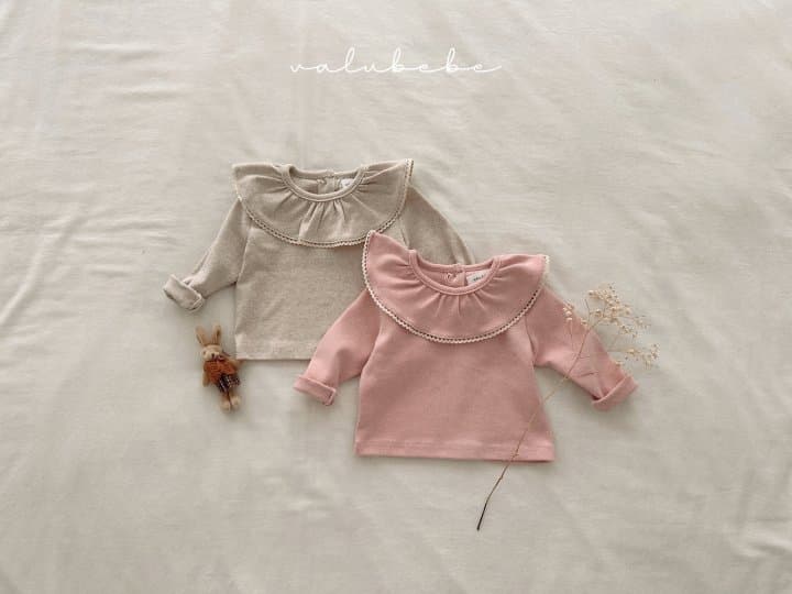 Valu Bebe - Korean Children Fashion - #Kfashion4kids - Lace Ruffle Tee (Kids)