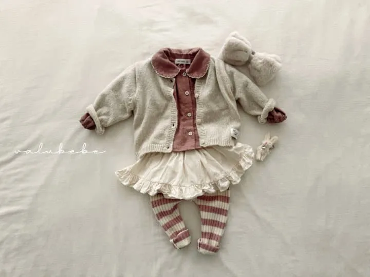 Valu Bebe - Korean Children Fashion - #Kfashion4kids - Stripe Leggings 2 (Kids) - 8