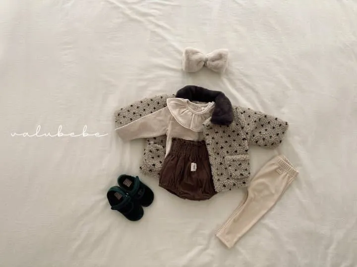 Valu Bebe - Korean Children Fashion - #Kfashion4kids - Basic Rib Leggings 2 (Kids) - 3