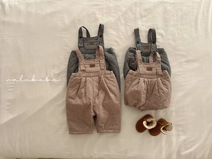 Valu Bebe - Korean Children Fashion - #childrensboutique - Overall Padded Pants - 6