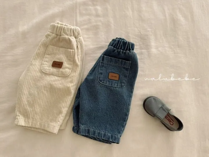 Valu Bebe - Korean Children Fashion - #kidsshorts - Romal Pocket Pants (Kids)