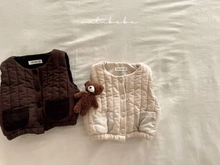 Valu Bebe - Korean Children Fashion - #todddlerfashion - Haim padded vest (Kids) - 8