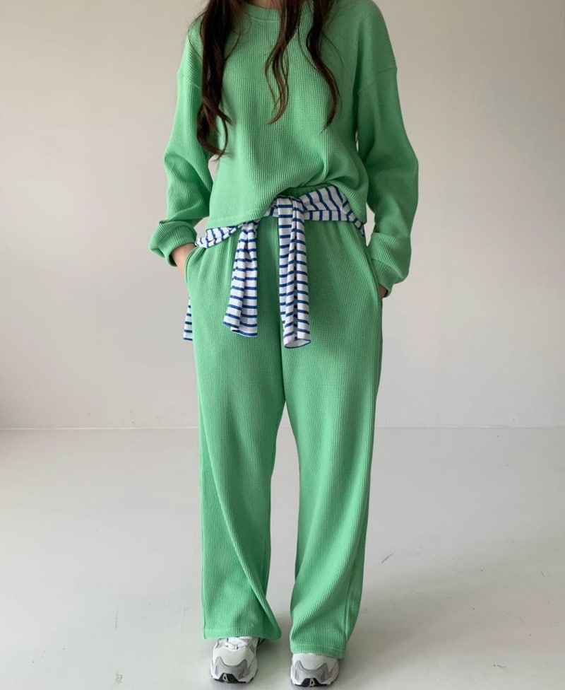 Via - Korean Women Fashion - #momslook - Croiffle Set - 11