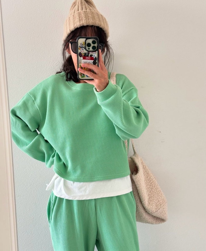 Via - Korean Women Fashion - #momslook - Croiffle Set - 7