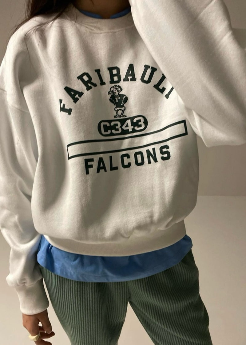 Via - Korean Women Fashion - #womensfashion - Falcons Sweatshirts - 4