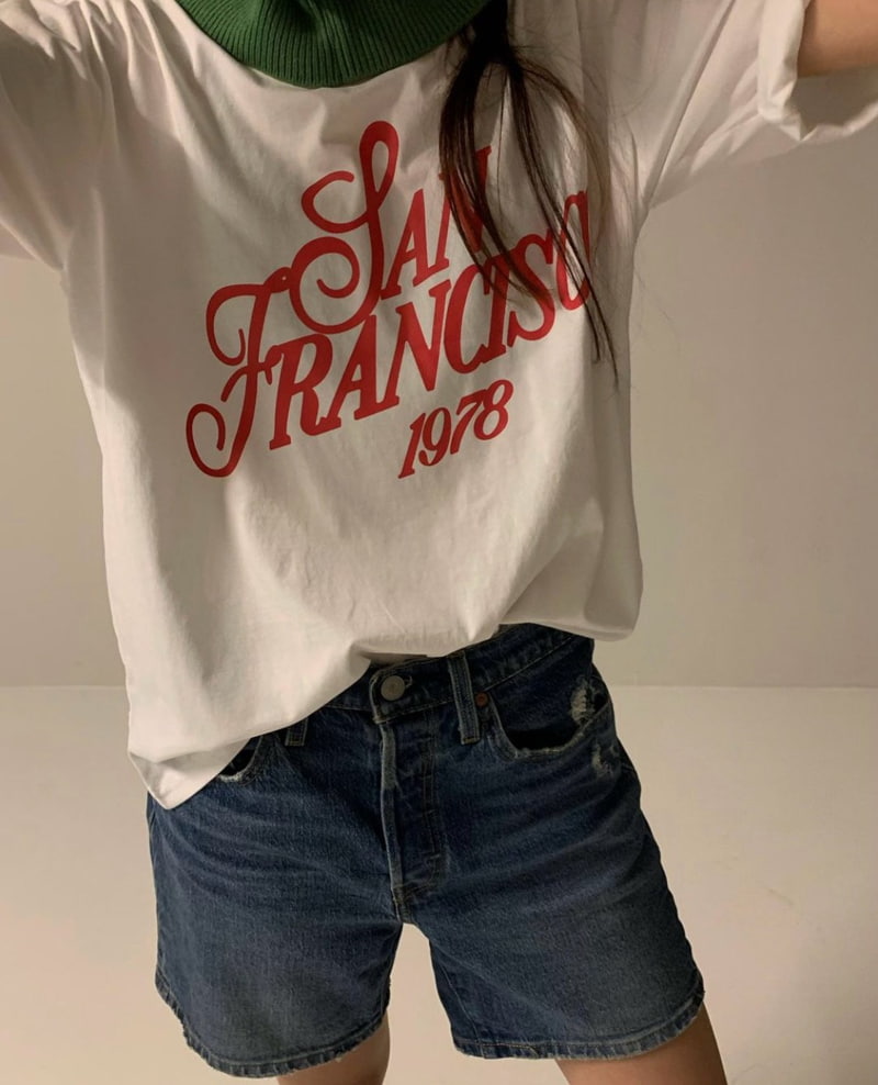 Via - Korean Women Fashion - #momslook - San Francisco Tee - 7