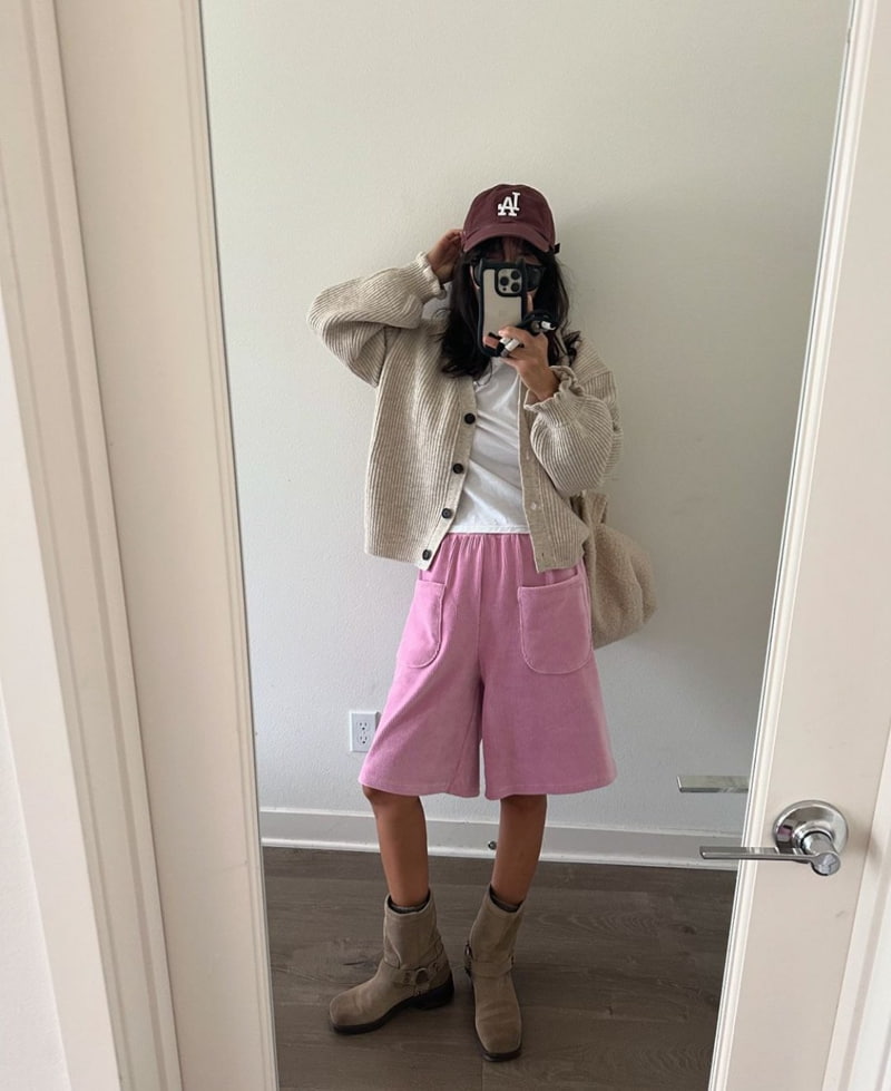 Via - Korean Women Fashion - #momslook - Newtro Half Pants