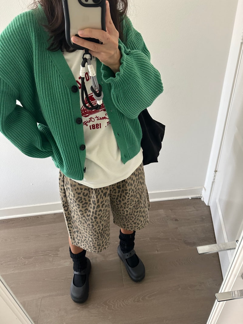 Via - Korean Women Fashion - #momslook - Leopard Half Pants - 6