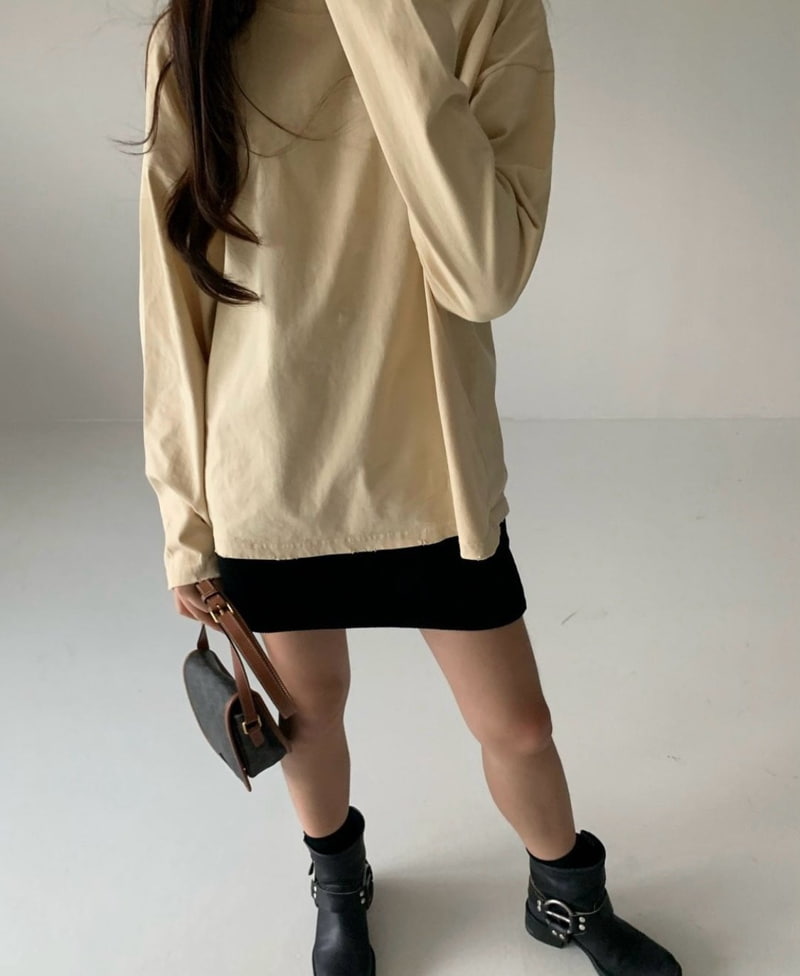 Via - Korean Women Fashion - #momslook - Vintage Tee - 5