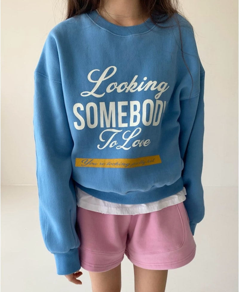 Via - Korean Women Fashion - #momslook - Two Love Sweatshirts - 8