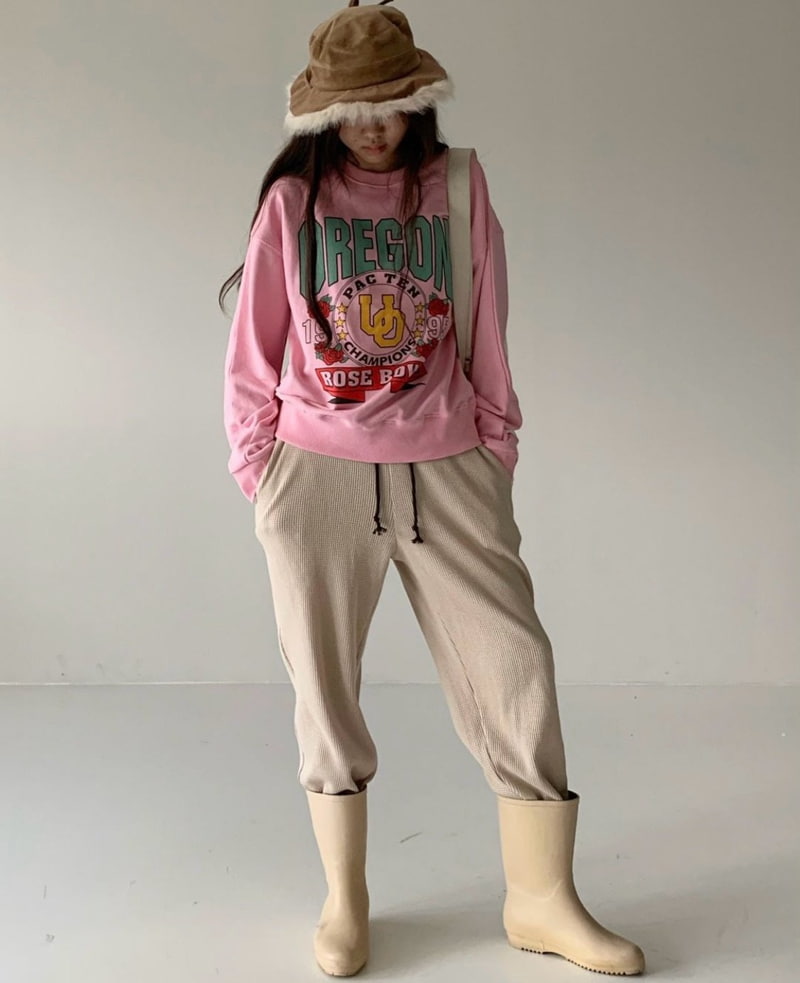 Via - Korean Women Fashion - #restrostyle - Oregon Sweatshirts - 10