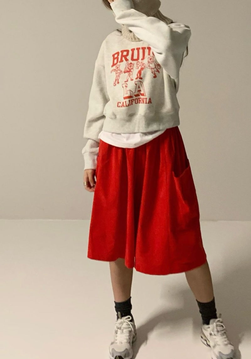 Via - Korean Women Fashion - #restrostyle - Bruins Fleeced Sweatshirts - 3