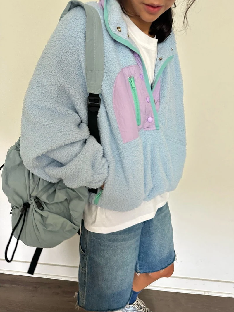 Via - Korean Women Fashion - #momslook - Colored Dumble Anorak - 4