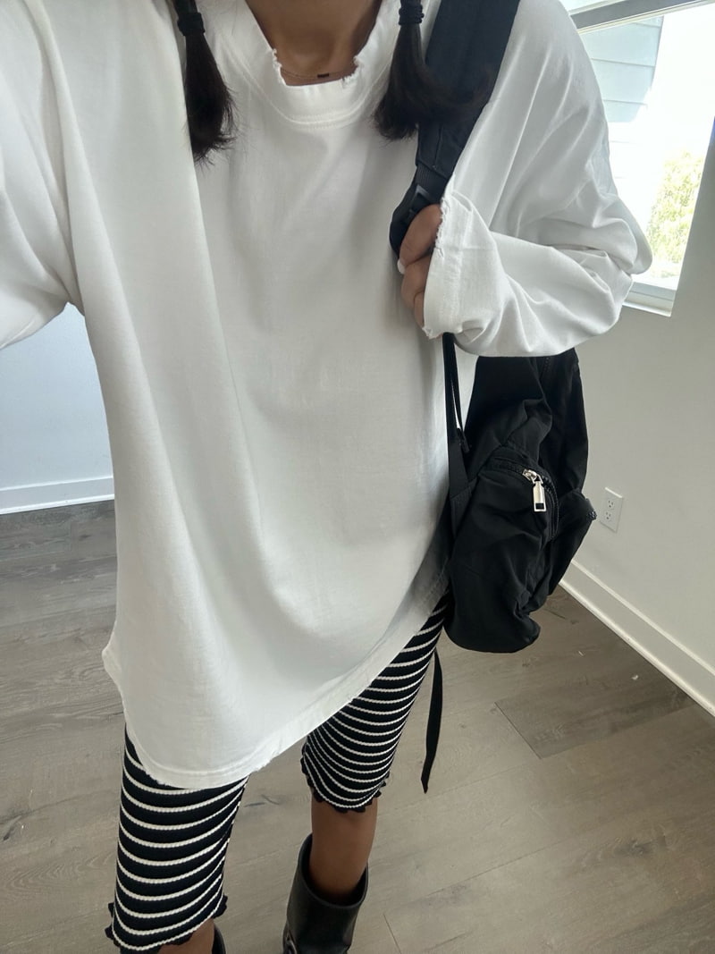 Via - Korean Women Fashion - #womensfashion - Vintage Tee - 10