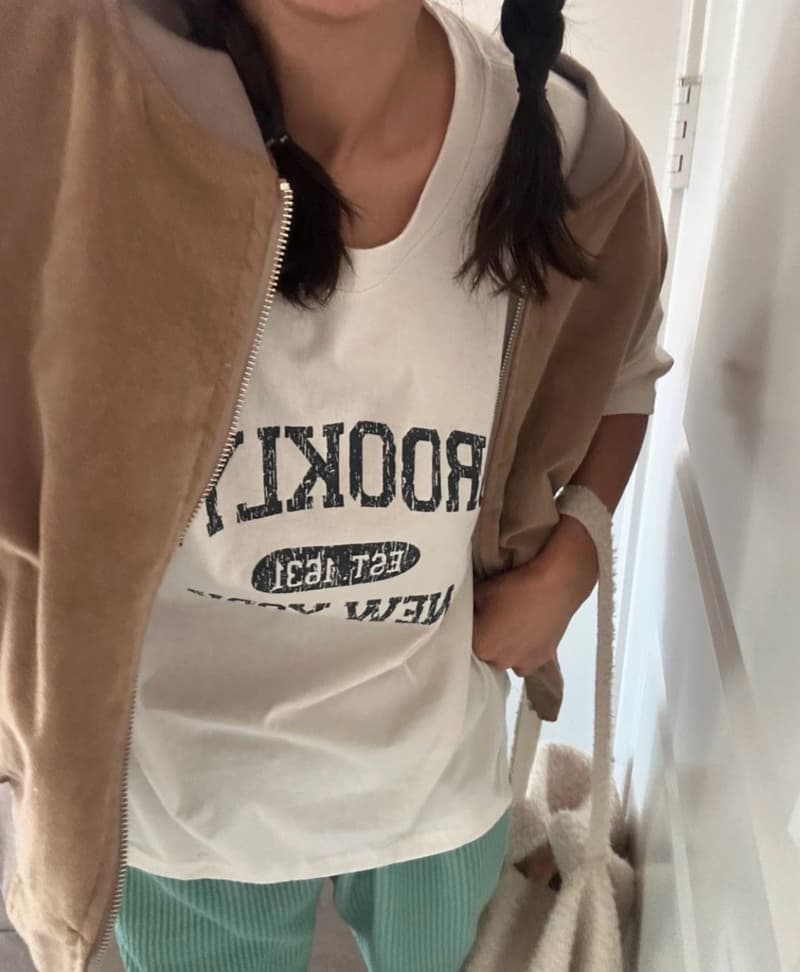 Via - Korean Women Fashion - #womensfashion - Brook Tee - 7