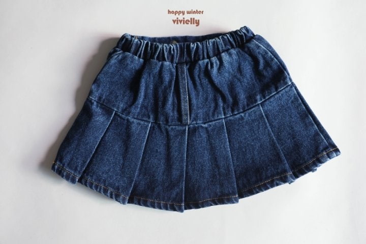 Vivielly - Korean Children Fashion - #childrensboutique - Sena Pleats Skirt - 12