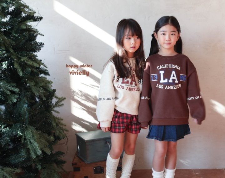 Vivielly - Korean Children Fashion - #childrensboutique - LA Sweatshirts - 3