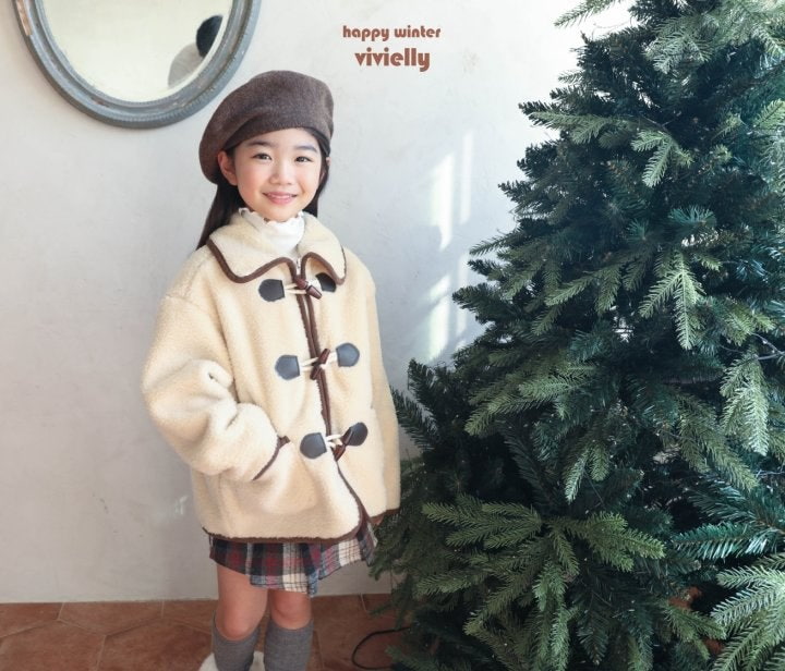 Vivielly - Korean Children Fashion - #designkidswear - Togle Jumper - 2