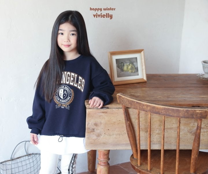 Vivielly - Korean Children Fashion - #discoveringself - City Layered Sweatshirts - 9