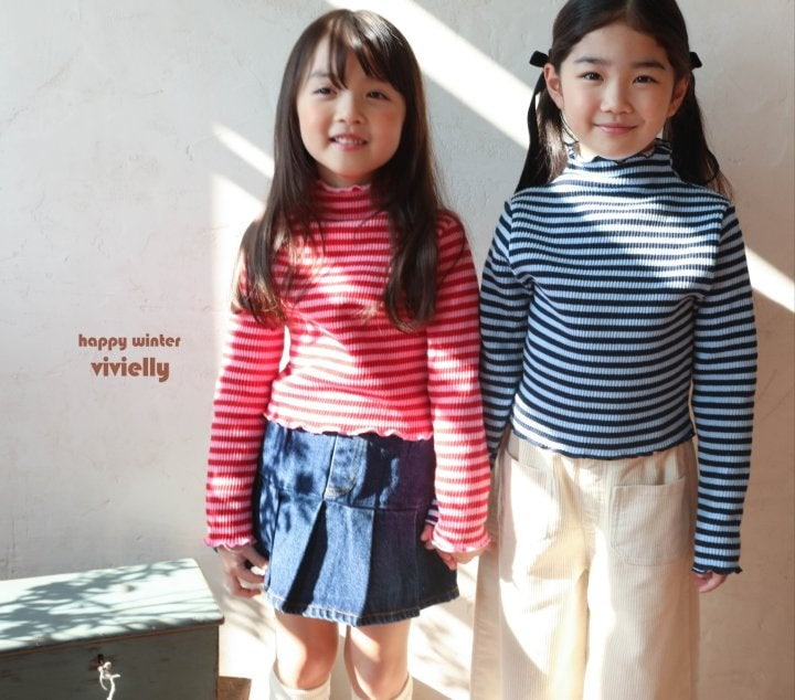 Vivielly - Korean Children Fashion - #fashionkids - Sena Pleats Skirt