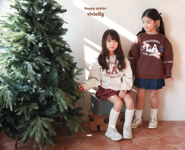 Vivielly - Korean Children Fashion - #kidsshorts - LA Sweatshirts - 7