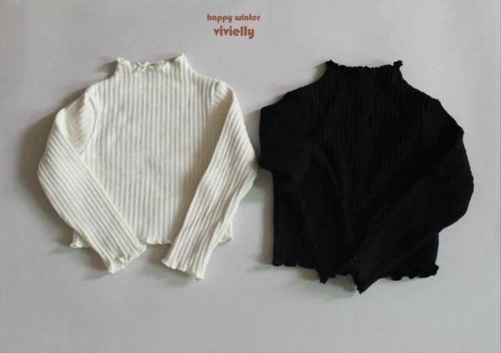 Vivielly - Korean Children Fashion - #kidzfashiontrend - Bobo Rib Tee - 11