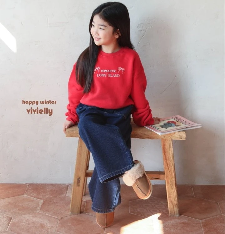 Vivielly - Korean Children Fashion - #littlefashionista - Pay Wide Pants - 10