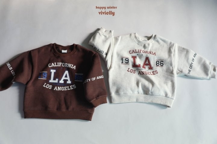 Vivielly - Korean Children Fashion - #magicofchildhood - LA Sweatshirts - 12