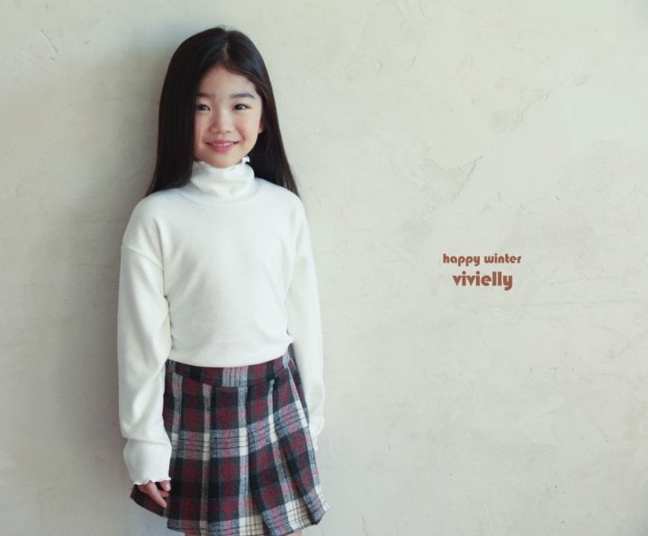 Vivielly - Korean Children Fashion - #magicofchildhood - Soft Turtleneck Tee - 4