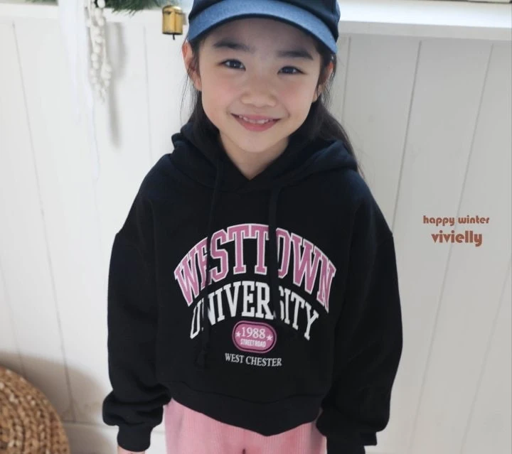 Vivielly - Korean Children Fashion - #prettylittlegirls - Town Hood Sweatshirts - 10