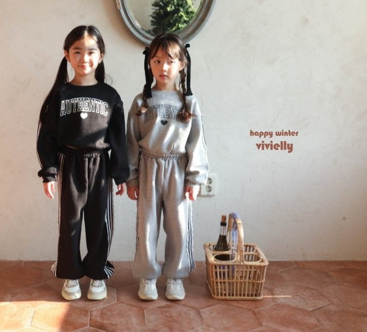 Vivielly - Korean Children Fashion - #stylishchildhood - Nana Lace Jogger Pants - 2