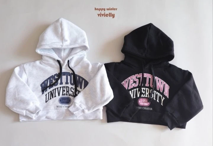 Vivielly - Korean Children Fashion - #todddlerfashion - Town Hood Sweatshirts - 11