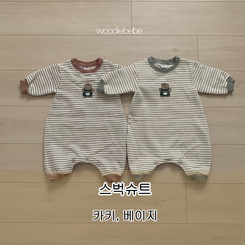 Woodie - Korean Baby Fashion - #babyfever - Starbucks Bodysuit