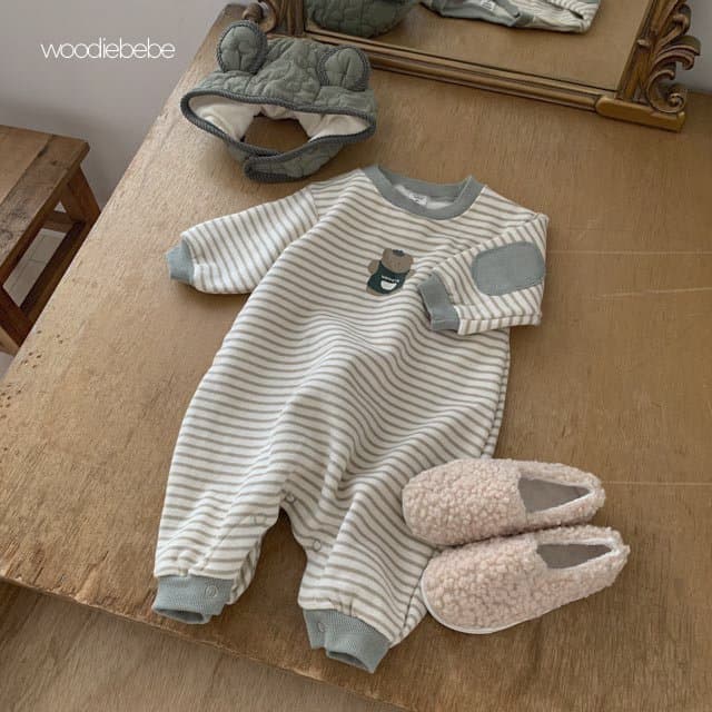 Woodie - Korean Baby Fashion - #babyoutfit - Starbucks Bodysuit - 6