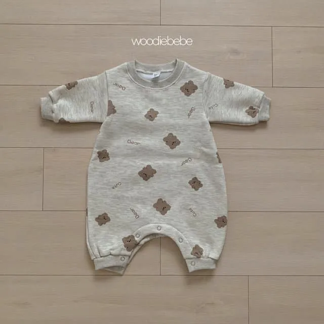 Woodie - Korean Baby Fashion - #onlinebabyboutique - Dear Bear Bodysuit - 10