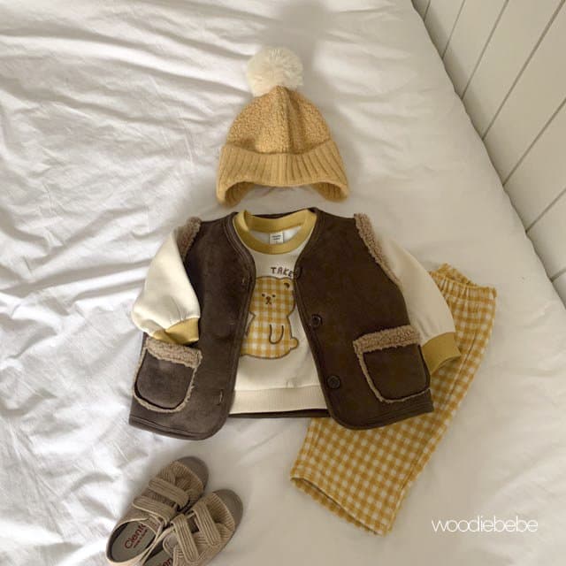 Woodie - Korean Children Fashion - #childofig - Vogue Top Bottom Set - 5