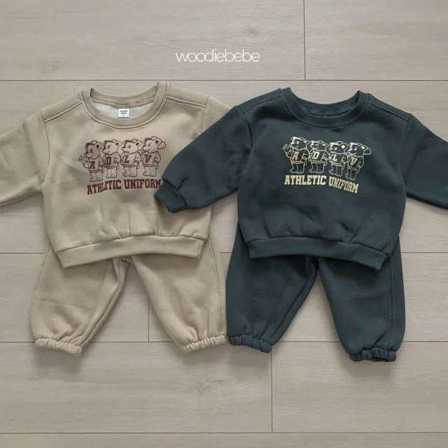 Woodie - Korean Children Fashion - #childofig - Berkeley Top Bottom Set - 6