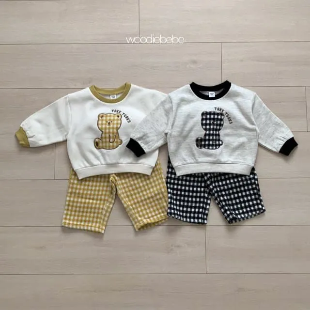 Woodie - Korean Children Fashion - #childrensboutique - Vogue Top Bottom Set - 6